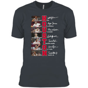 Houston Cougars Teams Basketball Signatures Shirt