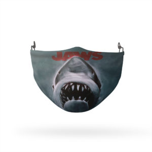 Jaws Shark Reusable Cloth Face Mask