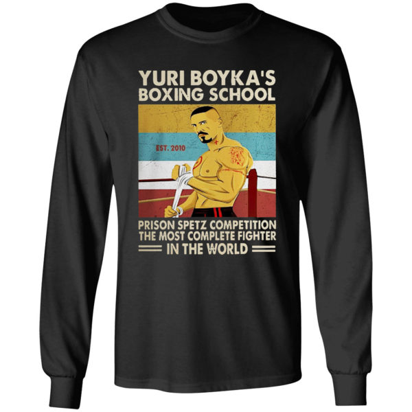 Yuri Boyka’s boxing school prison spetz competition shirt