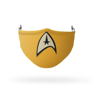 Star Trek Command Uniform Reusable Cloth Face Mask
