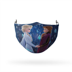 Frozen Elsa and Anna Glowing Reusable Cloth Face Mask