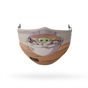 Baby Yoda Star Wars The Child Crib Reusable Cloth Face Mask