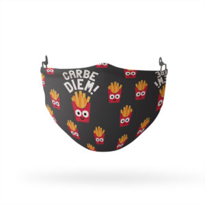 David Olenick Superseize the Day Reusable Cloth Face Mask