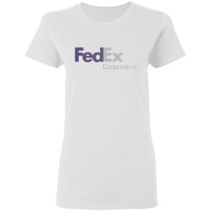 Fedex Corporation Logo Purple Shirt