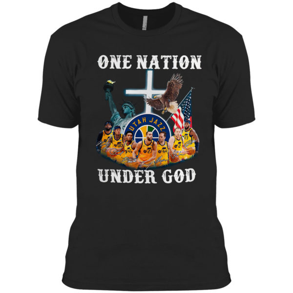 One nation Utah Jazz under God shirt