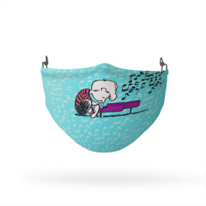 Peanuts Schroeder Plays Piano Reusable Cloth Face Mask