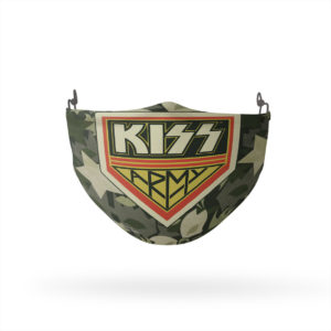 KISS Army Camo Reusable Cloth Face Mask