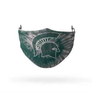 Michigan State University Spartans MSU Tie Dye Reusable Cloth Face Mask
