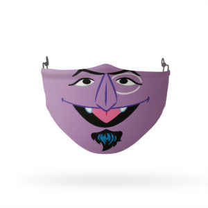 Sesame Street Count Face Reusable Cloth Face Mask