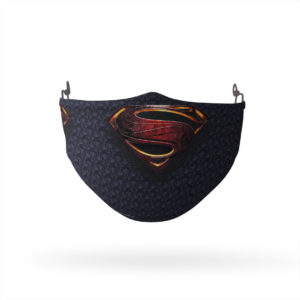 Justice League Movie Superman Logo Reusable Cloth Face Mask