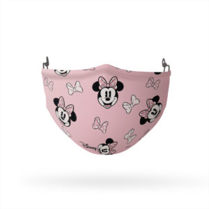 Minnie Mouse and Bows Pattern Reusable Cloth Face Mask