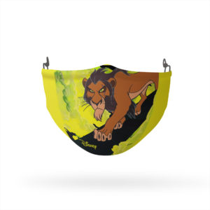 The Lion King Scar Green Smoke Reusable Cloth Face Mask
