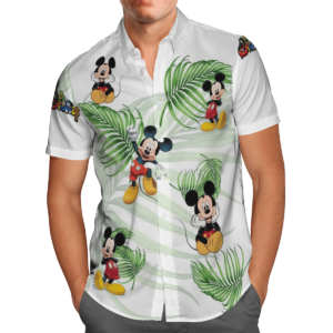 Mickey Mouse Disney Hawaiian Beach Shirt, Shorts