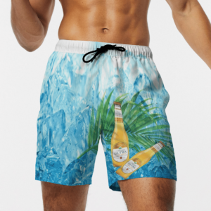 Michelob ULTRA Bear Hawaiian Beach Shirt, Shorts