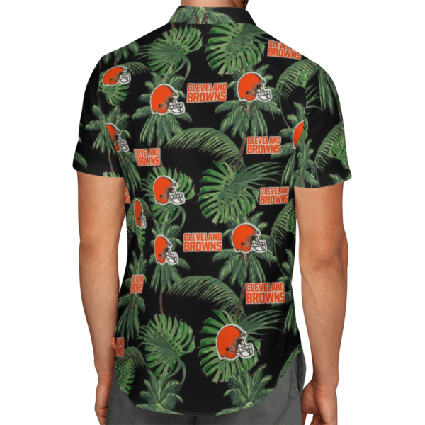 Cleveland Browns Tropical Palm Tree Hawaii Shirt, Shorts