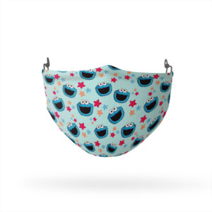 Sesame Street Cookie Monster and Stars Reusable Cloth Face Mask