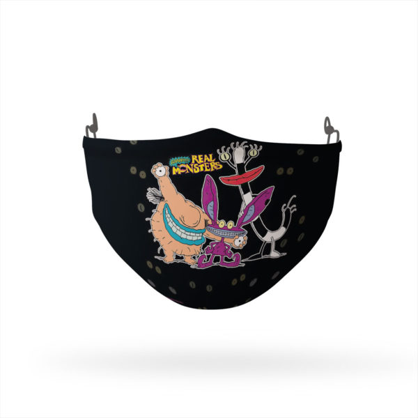 Aaahh!!! Real Monsters Group Reusable Cloth Face Mask