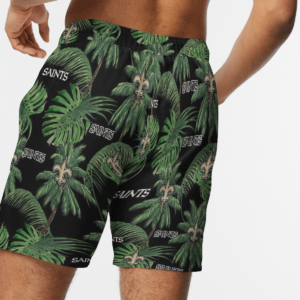 New Orleans Saints Tropical Palm Tree Hawaii Shirt, Shorts