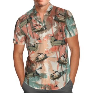 CH-47 Chinook Hawaiian Beach Shirt, Shorts