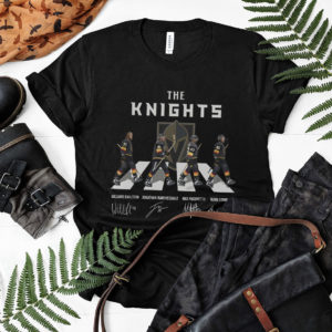 The Knights Abbey Road Signatures Shirt, Vegas Golden Knights