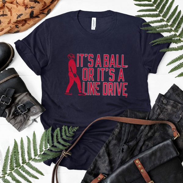 Jay Johnson Arizona Wildcats Baseball It’s A Ball Or It’s A Line Drive T-Shirt