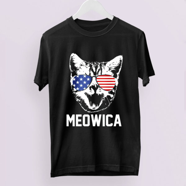 4th Of July Meowica Shirt