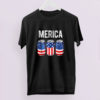 Baseball Mullet American Flag Merica Fathers Day Shirt