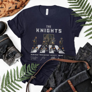 The Knights Abbey Road Signatures Shirt, Vegas Golden Knights
