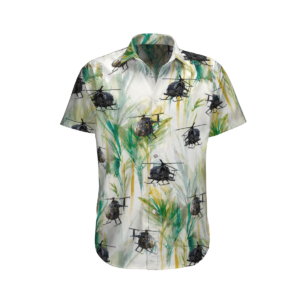 Army MD Helicopters MH-6 Little Bird Hawaiian Shirt, Shorts