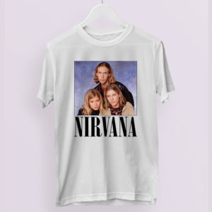 Vintage Nirvana Hanson T-Shirt 90s 1993 Band