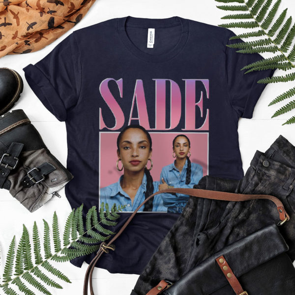 Sade Adu Vintage 90’s Hip Hop Rap T-shirt Vintage Retro Unisex Shirt