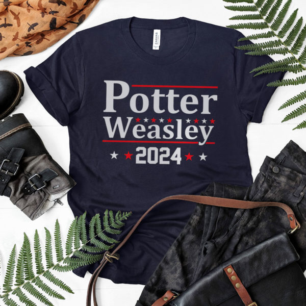 Potter Weasley 2024 shirt, LS, Hoodie