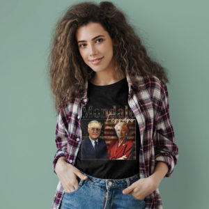 Mondale and Ferraro For American 1984 Vintage Democrat Campaign T-Shirt