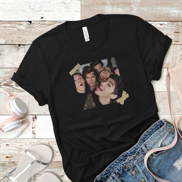 One Direction Selfie T-Shirt One Direction Sirius Pic 1D memories
