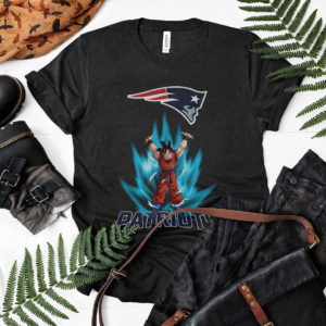 Son Goku Powering Up In Energy New England Patriots Shirt