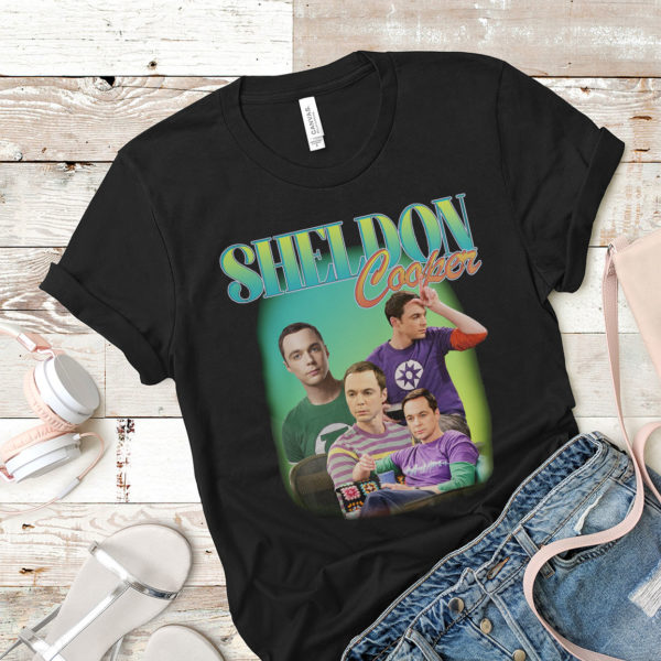 SHELDON COOPER Tribute T-shirt
