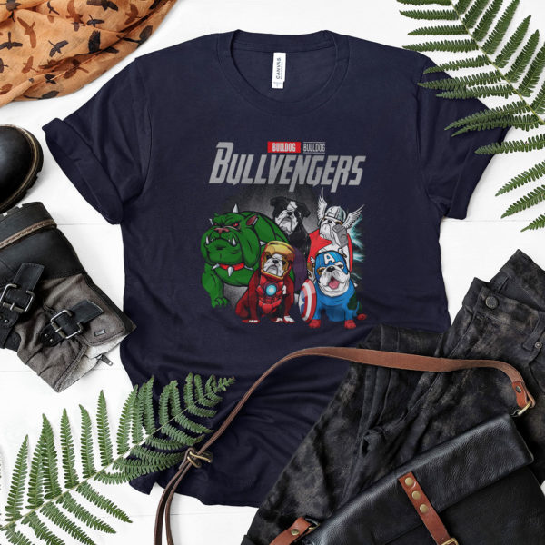 Bull dogs Avengers Bullvengers t-shirt