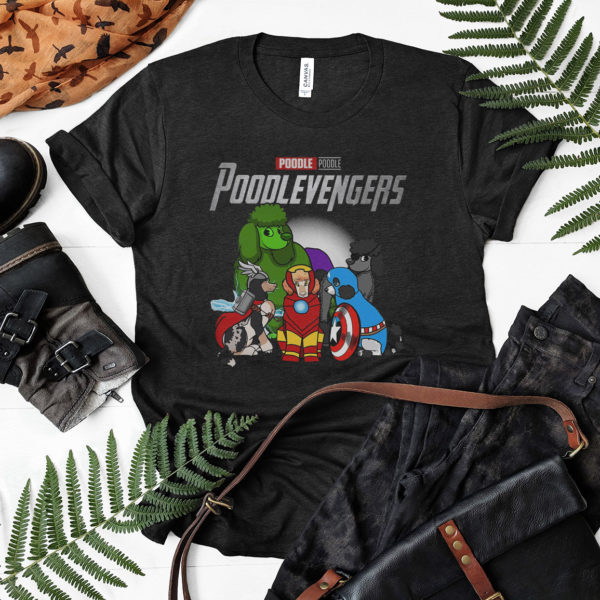Poodle Poodlevengers Marvel Studios Avengers Shirt
