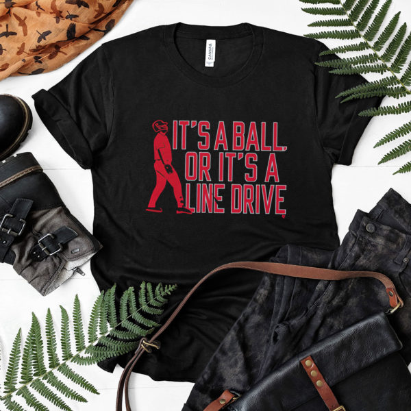 Jay Johnson Arizona Wildcats Baseball It’s A Ball Or It’s A Line Drive T-Shirt