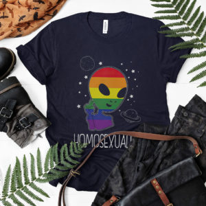 Pride Lgbt Alien Homosexualien Shirt