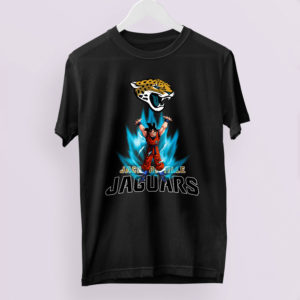 Son Goku Powering Up In Energy Jacksonville Jaguars Shirt