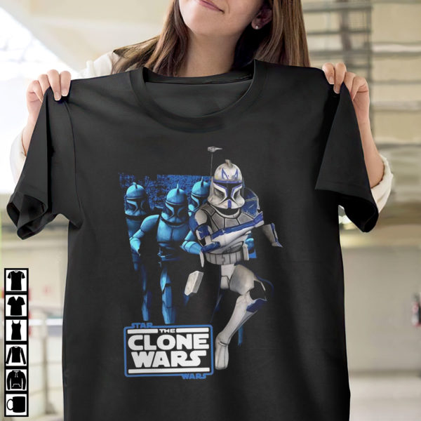 Star Wars The Clone Wars Clone Captain Rex Mashup Shirt, ls, hoodie