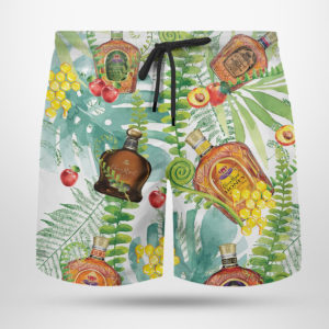 Crown Royal Canadian Hawaiian Shirt, Tropical Beach Shorts