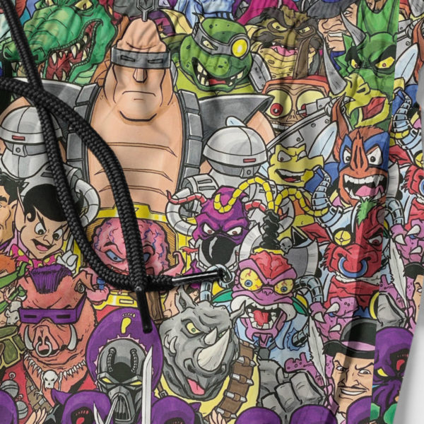 Teenage Mutant Ninja Turtles TMNT Rogues Hawaiian shirt, shorts