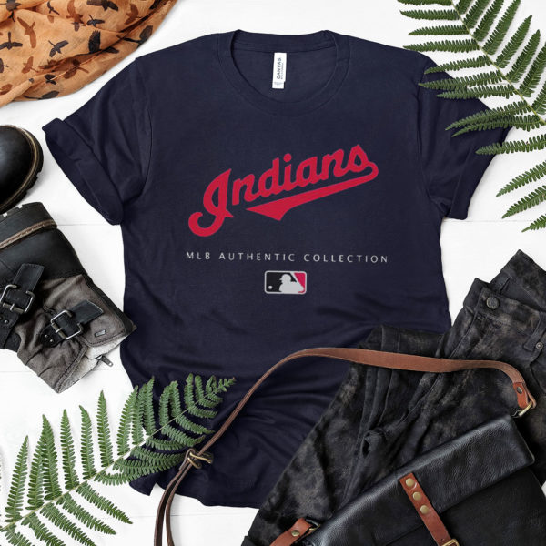 Mlb Authentic Collections Cleveland Indians T-shirt, LS, Hoodie