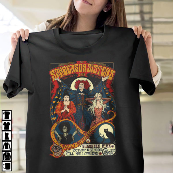 Sanderson Sisters Retro Hocus Pocus vintage Poster shirt, ls, hoodie