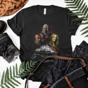 3 From Hell Shirt, Rob Zombie Captain Spaulding, Baby, Otis B. Driftwood