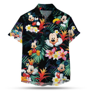 Mickey Mouse Hawaiian Shirt, Beach Shorts