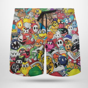 Mario Rogues Hawaiian shirt, shorts