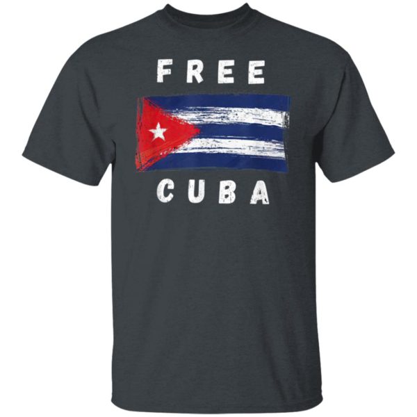Cuban Flag Free Cuba shirt, ls, hoodie